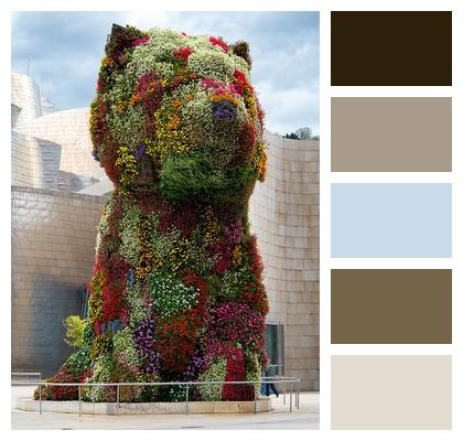 Guggenheim Dog Jeff Koons Image